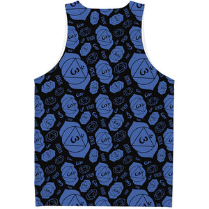 Ajna Chakra Pattern Print Men's Tank Top