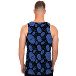 Ajna Chakra Pattern Print Men's Tank Top