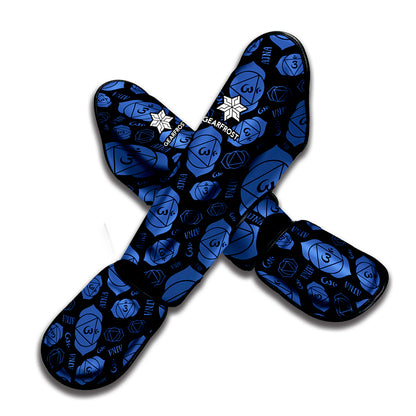 Ajna Chakra Pattern Print Muay Thai Shin Guard