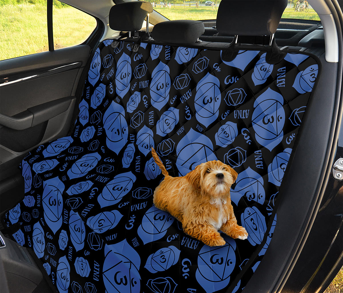 Ajna Chakra Pattern Print Pet Car Back Seat Cover