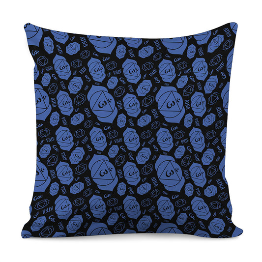 Ajna Chakra Pattern Print Pillow Cover