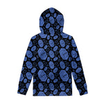 Ajna Chakra Pattern Print Pullover Hoodie