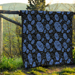 Ajna Chakra Pattern Print Quilt