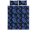 Ajna Chakra Pattern Print Quilt Bed Set