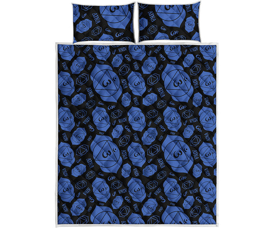 Ajna Chakra Pattern Print Quilt Bed Set