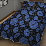 Ajna Chakra Pattern Print Quilt Bed Set