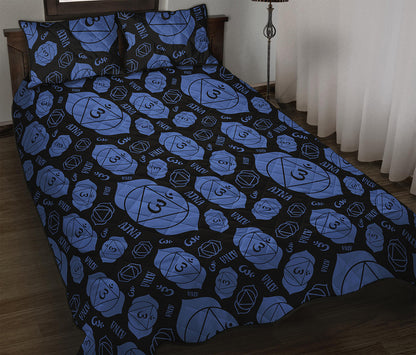 Ajna Chakra Pattern Print Quilt Bed Set