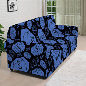 Ajna Chakra Pattern Print Sofa Cover