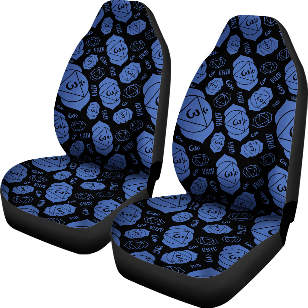 Ajna Chakra Pattern Print Universal Fit Car Seat Covers