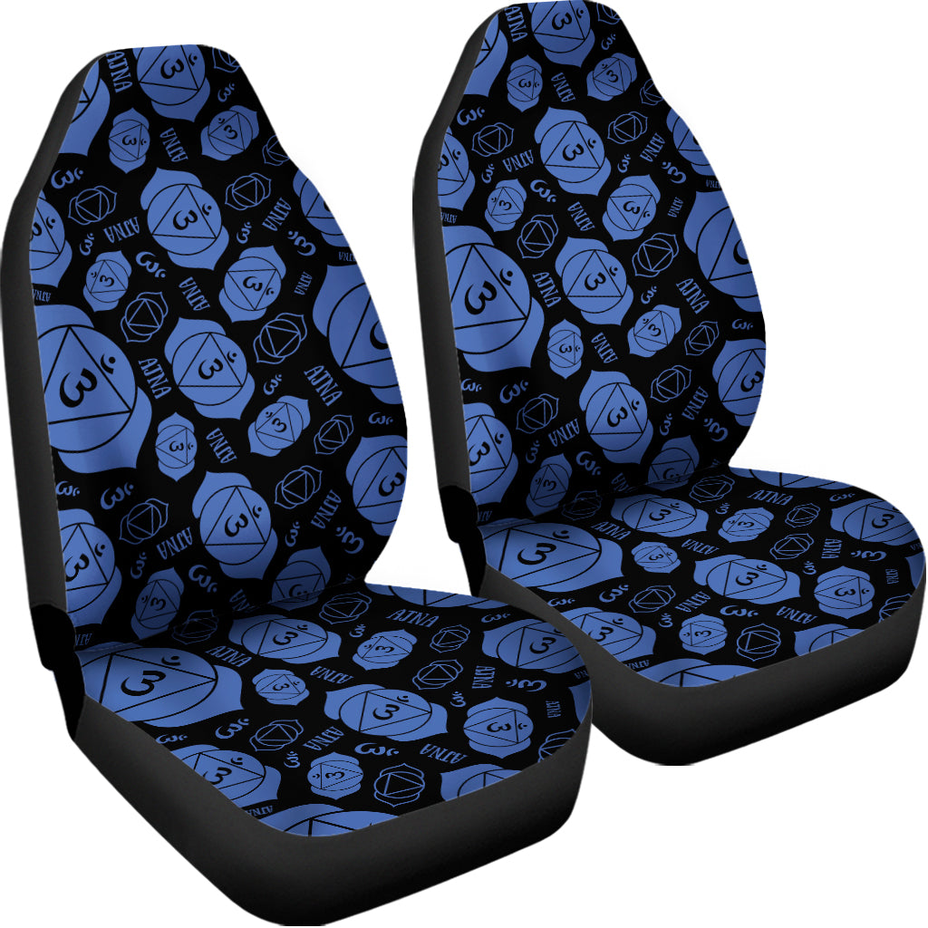 Ajna Chakra Pattern Print Universal Fit Car Seat Covers