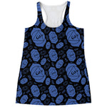 Ajna Chakra Pattern Print Women's Racerback Tank Top