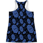 Ajna Chakra Pattern Print Women's Racerback Tank Top