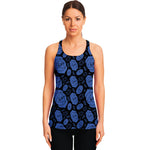 Ajna Chakra Pattern Print Women's Racerback Tank Top