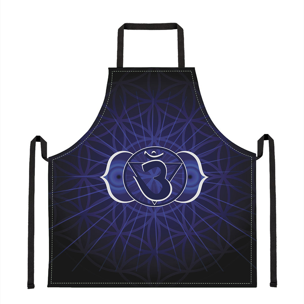 Ajna Chakra Spiritual Print Apron