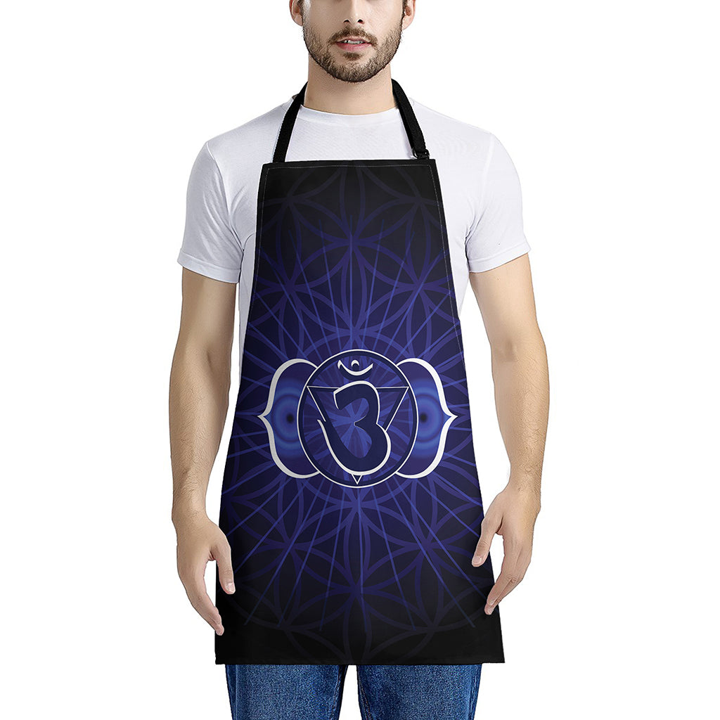 Ajna Chakra Spiritual Print Apron