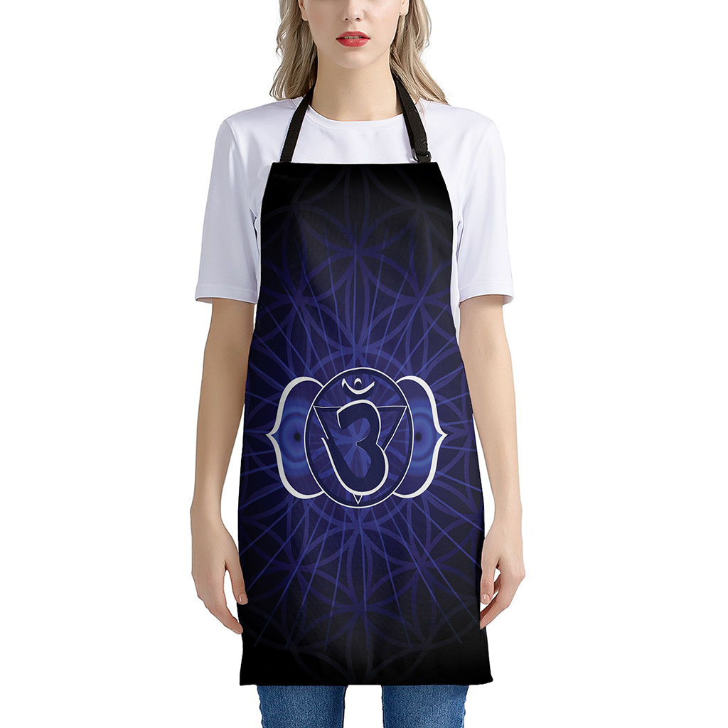 Ajna Chakra Spiritual Print Apron