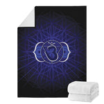 Ajna Chakra Spiritual Print Blanket