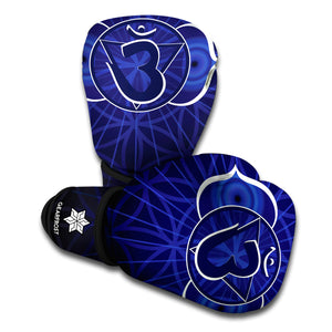 Ajna Chakra Spiritual Print Boxing Gloves