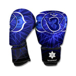 Ajna Chakra Spiritual Print Boxing Gloves