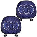 Ajna Chakra Spiritual Print Car Headrest Covers