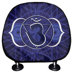 Ajna Chakra Spiritual Print Car Headrest Covers