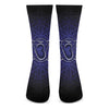 Ajna Chakra Spiritual Print Crew Socks