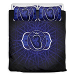 Ajna Chakra Spiritual Print Duvet Cover Bedding Set