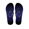 Ajna Chakra Spiritual Print Flip Flops