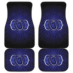 Ajna Chakra Spiritual Print Front and Back Car Floor Mats