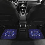 Ajna Chakra Spiritual Print Front and Back Car Floor Mats