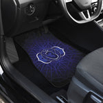 Ajna Chakra Spiritual Print Front and Back Car Floor Mats