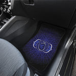 Ajna Chakra Spiritual Print Front and Back Car Floor Mats