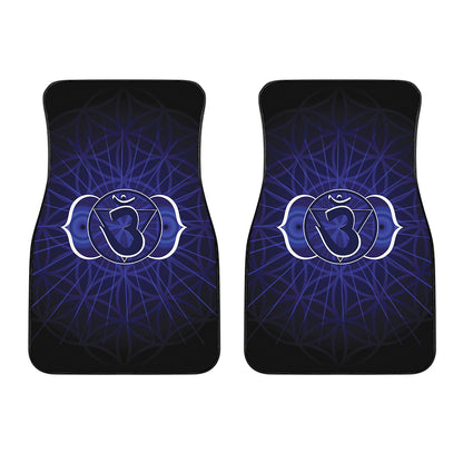 Ajna Chakra Spiritual Print Front Car Floor Mats