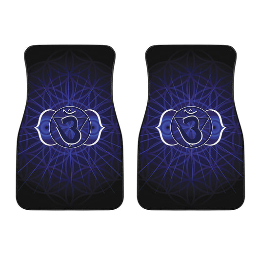 Ajna Chakra Spiritual Print Front Car Floor Mats