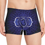 Ajna Chakra Spiritual Print Men's Boxer Briefs
