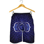 Ajna Chakra Spiritual Print Men's Shorts