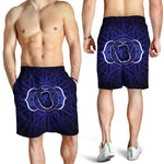 Ajna Chakra Spiritual Print Men's Shorts