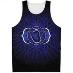 Ajna Chakra Spiritual Print Men's Tank Top