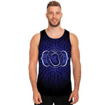 Ajna Chakra Spiritual Print Men's Tank Top