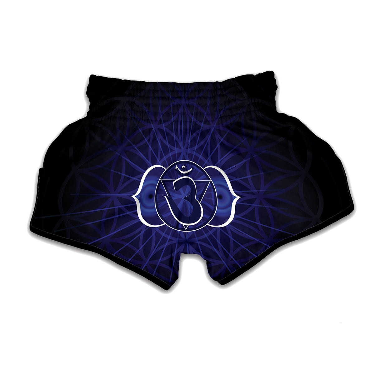 Ajna Chakra Spiritual Print Muay Thai Boxing Shorts
