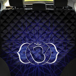Ajna Chakra Spiritual Print Pet Car Back Seat Cover