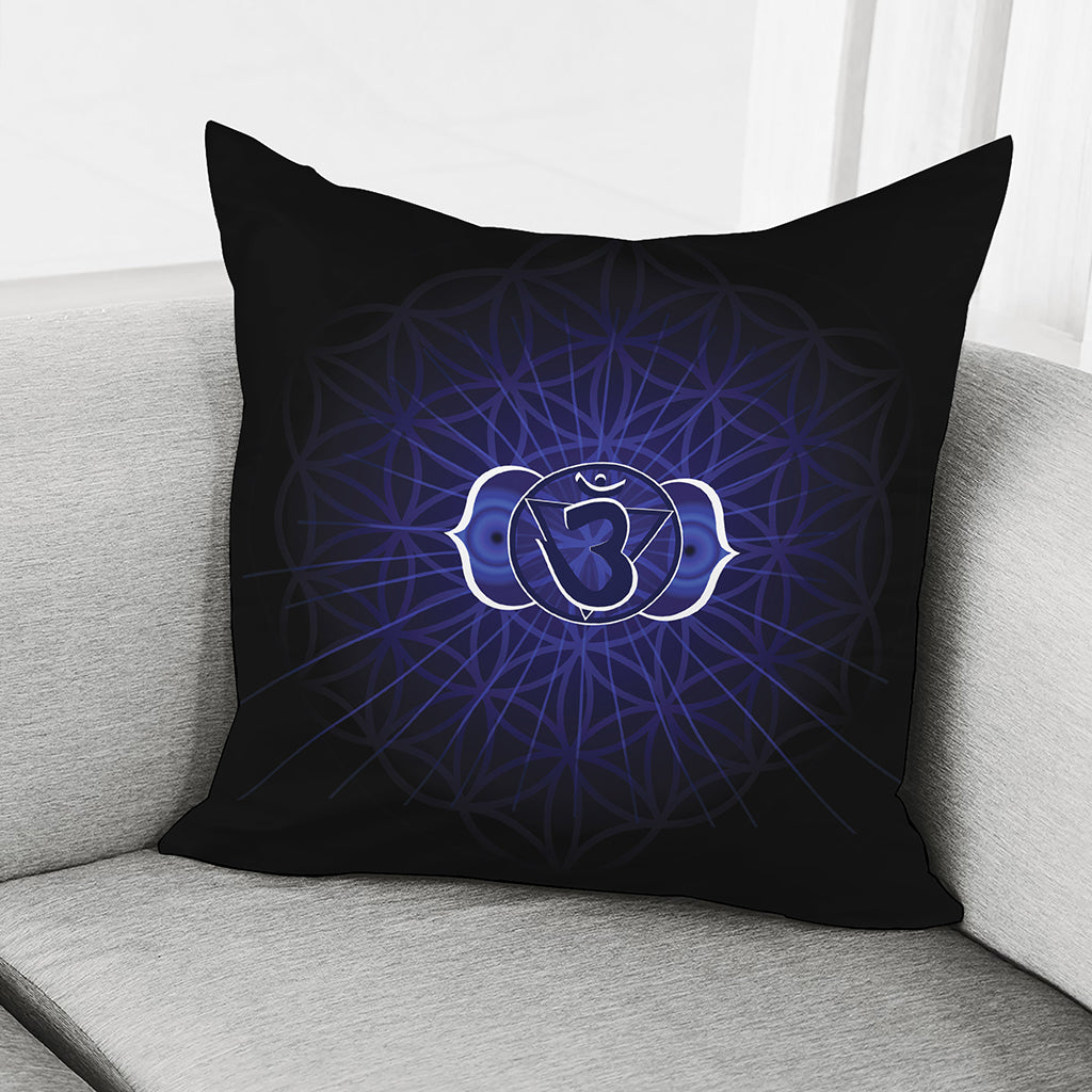 Ajna Chakra Spiritual Print Pillow Cover