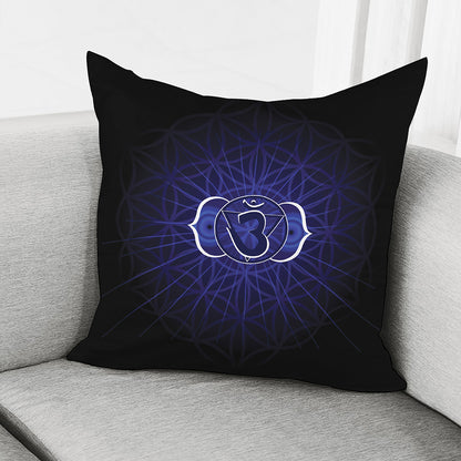 Ajna Chakra Spiritual Print Pillow Cover