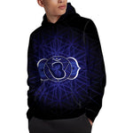 Ajna Chakra Spiritual Print Pullover Hoodie