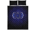 Ajna Chakra Spiritual Print Quilt Bed Set
