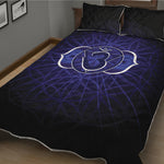 Ajna Chakra Spiritual Print Quilt Bed Set
