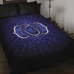 Ajna Chakra Spiritual Print Quilt Bed Set