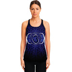 Ajna Chakra Spiritual Print Women's Racerback Tank Top