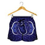 Ajna Chakra Spiritual Print Women's Shorts
