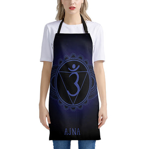 Ajna Chakra Symbol Print Apron